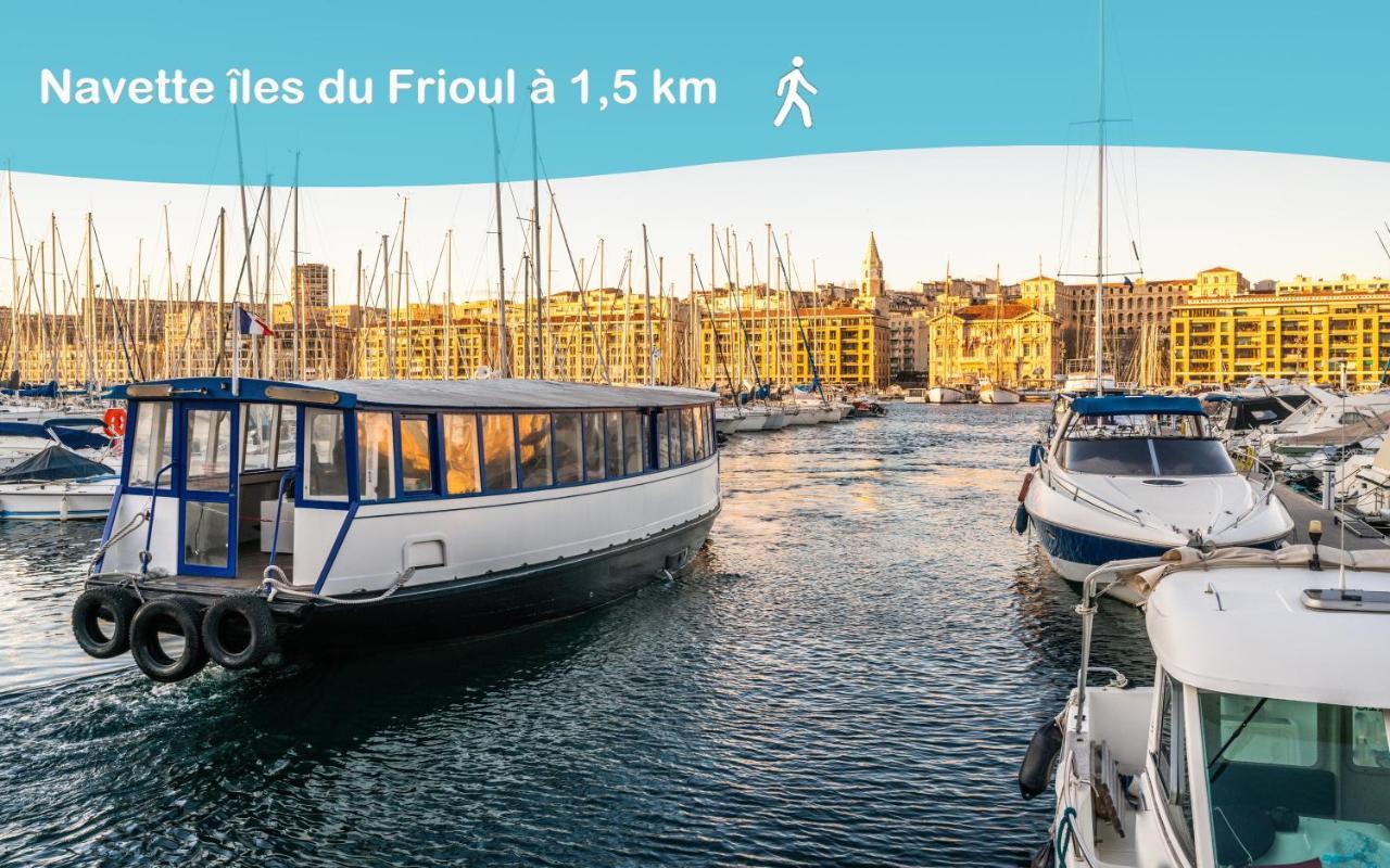 Aux Pieds De La Bonne Mere - Centre - Wifi Marsiglia Esterno foto